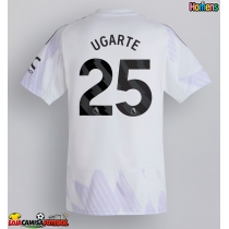 Camisa de Futebol Manchester United Manuel Ugarte #25 Equipamento Secundário 2025-26 Manga Curta